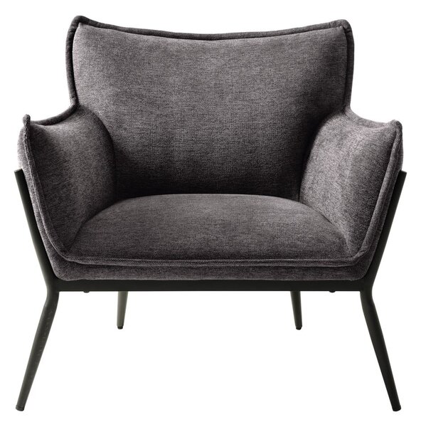 Sivé relaxačné kreslo Calgary – Unique Furniture