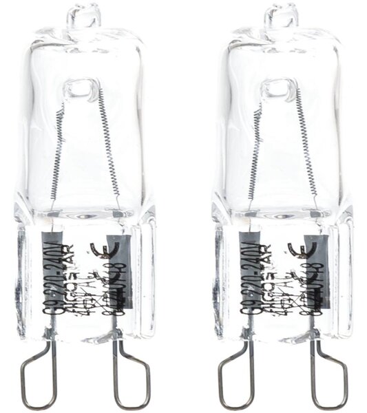 SADA 2x Priemyselná žiarovka G9/40W/230V 2700K - Aigostar