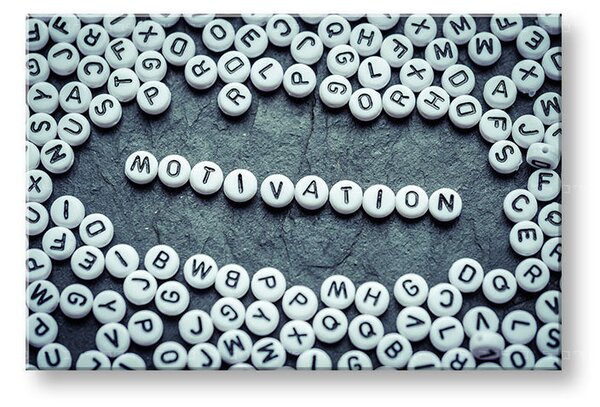 Motivačný obraz na stenu Motivation - 20x30 cm