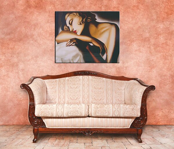 Obraz na plátne SPIACA – Tamara de Lempicka - 50x60 cm