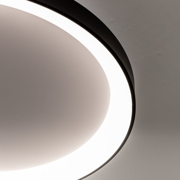 Brilagi - LED stmievateľné svietidlo FALCON II LED/108W/230V 3000-6500K priemer 80 cm čierne + diaľkové ovládanie