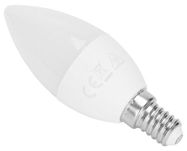 Aigostar - LED RGBW Stmievateľná žiarovka C37 E14/6W/230V 3000K + diaľkové ovládanie