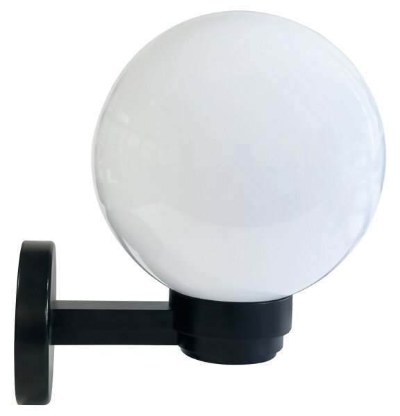 Brilagi - Vonkajšie nástenné svietidlo HARBOR 1xE27/40W/230V IP33 čierna/biela