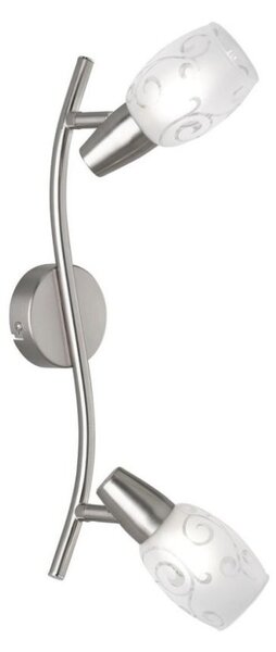 TRIO Reality R80022007 Colmar Spot 2xE14 nikel