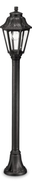 Exteriérové stojanové svietidlo Ideal lux 101514 ANNA PT1 NERO 1xE27 60W IP44