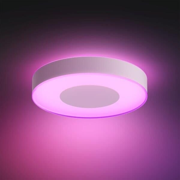 Philips HUE LED White and color Ambiance 41168/31/P9 Xamento L kúpelňové stropné 52,5W 3700lm 2200-6500K 42,5cm IP44 biele stmievateľné Bluetooth