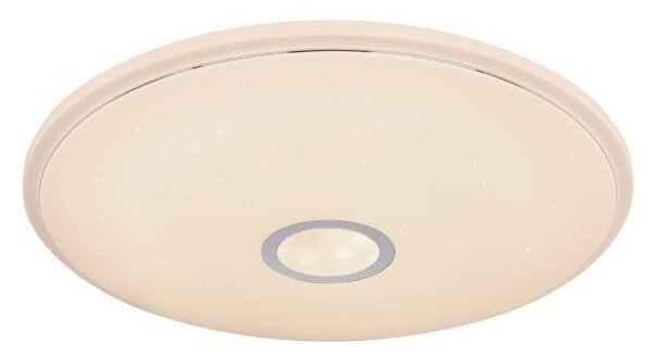 GLOBO SMART LIGHT 41386-30SH CONNOR stmievateľné stropné RGB LED svietidlo 770 mm 30W/1950lm 3000-6000K IP20 biela s diaľkovým ovládaním, starlight efekt
