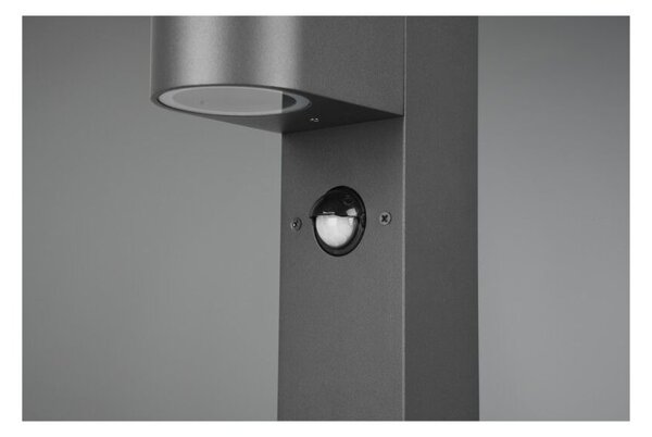 TRIO 514260142 ROYA exteriérový záhradný stĺpik so senzorom 1xGU10 V500mm IP44 antracit