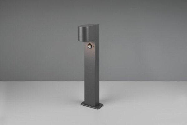 TRIO 514260142 ROYA exteriérový záhradný stĺpik so senzorom 1xGU10 V500mm IP44 antracit