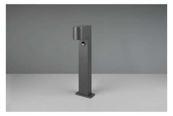 TRIO 514260142 ROYA exteriérový záhradný stĺpik so senzorom 1xGU10 V500mm IP44 antracit