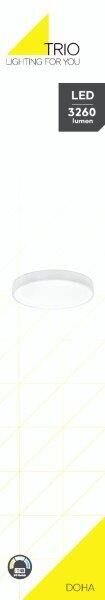 TRIO 641310231 DOHA stropné svietidloSMD LED D450mm 29W/3260lm 2300+3000+4000K biela matná