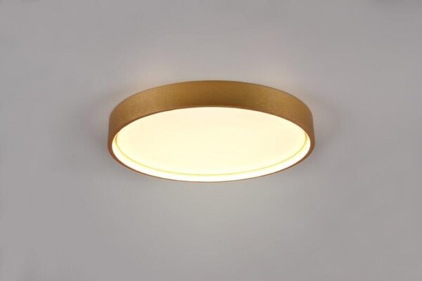 TRIO 641310208 DOHA stropné svietidloSMD LED D450mm 29W/3260lm 2300+3000+4000K mosadz