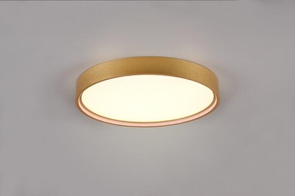 TRIO 641310208 DOHA stropné svietidloSMD LED D450mm 29W/3260lm 2300+3000+4000K mosadz