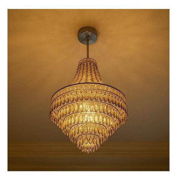 Luster na tyči CORAL 3xE14/40W/230V pr. 36 cm