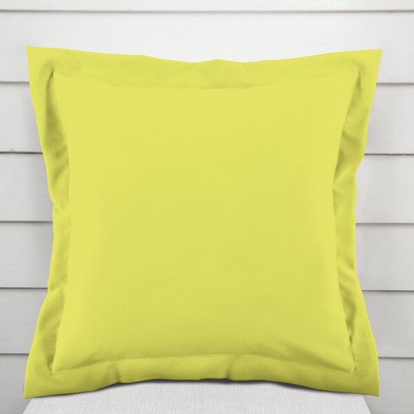 Biante Dekoračná obliečka na vankúš s lemom Rongo RG-026 Žltozelená 50 x 60 cm