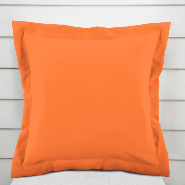 Biante Dekoračná obliečka na vankúš s lemom Rongo RG-035 Oranžová 40 x 40 cm