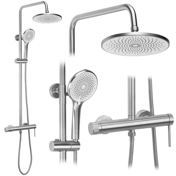 Sprchový set Rea Foss Clif Brush Nickel