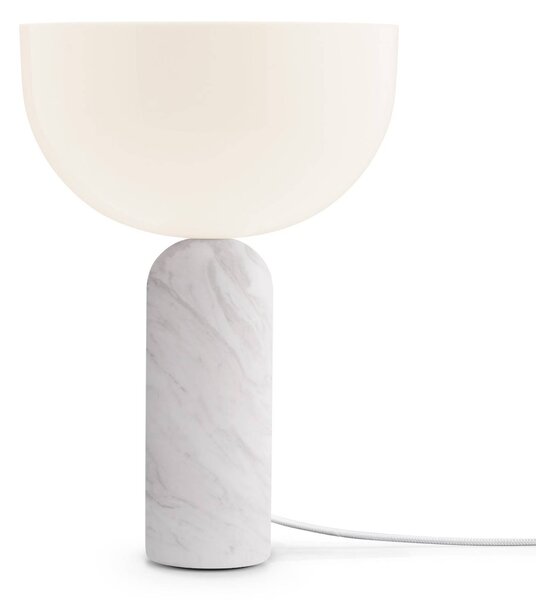 New Works Kizu Small stolová lampa, biela