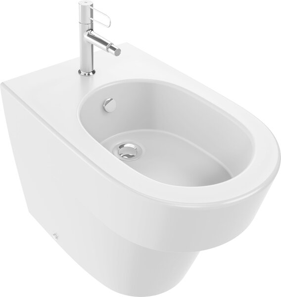 JACOB DELAFON Odéon Rive Gauche EBF0002-00, keramický bidet na montáž na stenu, biela farba