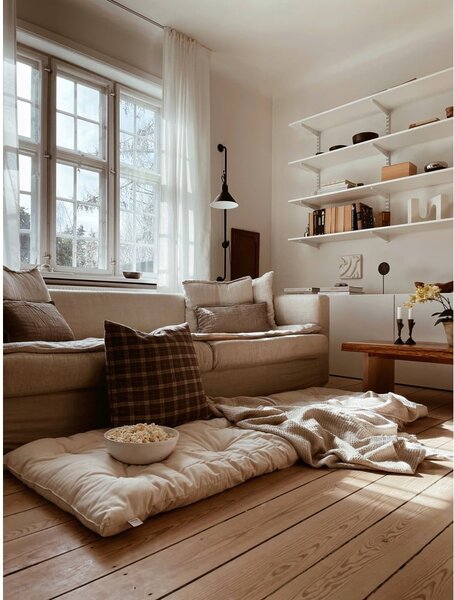 Béžový futónový matrac 70x190 cm Bed In a Bag Beige – Karup Design
