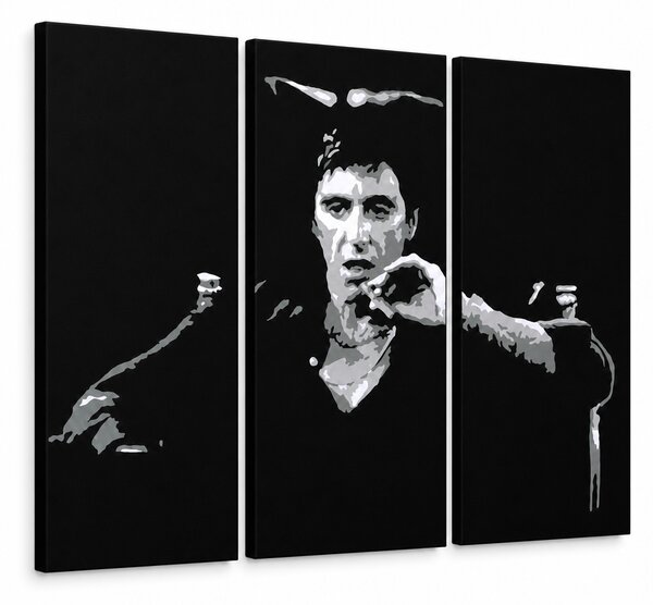 Ručne maľovaný POP Art obraz AL PACINO - 150x100 cm