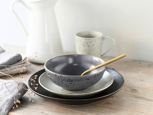 KOMBINOVANÝ SERVIS, 16-dielne, kamenina Creatable - Online Only bytové doplnky, Online Only