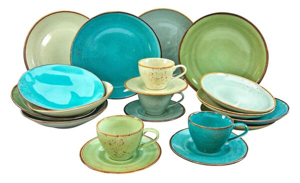 KOMBINOVANÝ SERVIS NATURE COLLECTION BUNT 20-dielne Creatable - Online Only bytové doplnky, Online Only