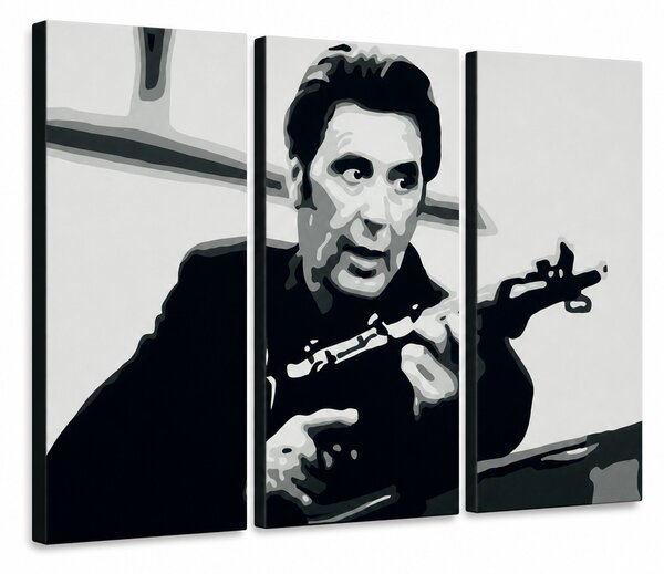 Ručne maľovaný POP Art obraz AL PACINO - 60x40 cm