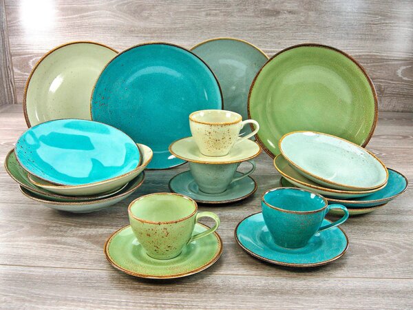 KOMBINOVANÝ SERVIS NATURE COLLECTION BUNT 20-dielne Creatable - Online Only bytové doplnky, Online Only
