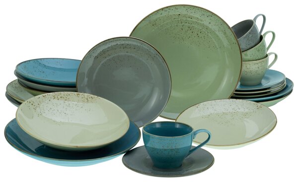 KOMBINOVANÝ SERVIS NATURE COLLECTION BUNT 20-dielne Creatable - Online Only bytové doplnky, Online Only