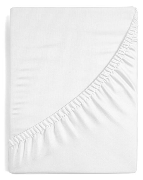JERSEY PRESTIERADLO 220X240 CM, VÝŠKA 30 CM BIELE