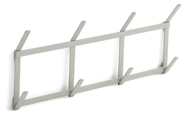 HAY Nástenný vešiak Tape Coat Rack Small, metallic grey