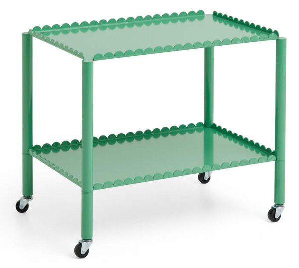 HAY Servírovací stolík Arcs Low, soft jade