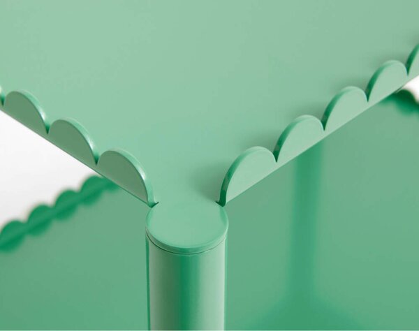 HAY Servírovací stolík Arcs Low, soft jade