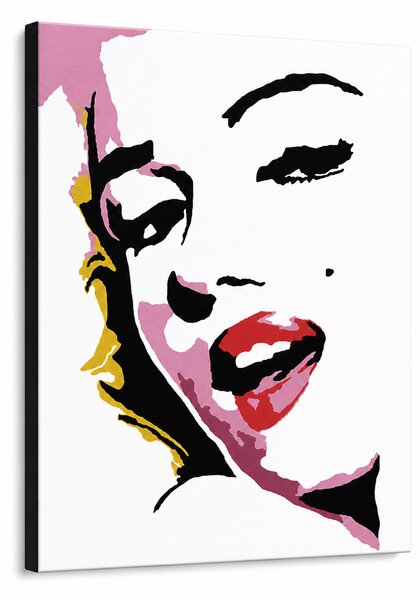 Ručne maľovaný POP Art obraz Marilyn Monroe - 60x80 cm