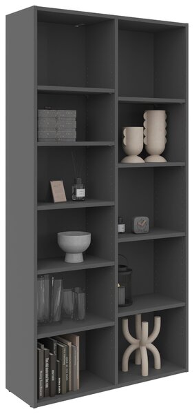 REGÁL, antracitová, 80/160/26 cm Boxxx - Online Only drobný nábytok, Online Only