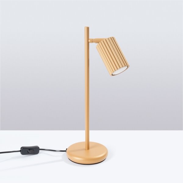 Brilagi - LED stolná lampa CRESTO 1xGU10/10W/230V zlatá