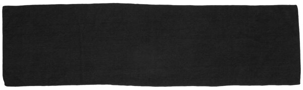 Towel City Rýchloschnúci športový uterák 110x30 - Čierna