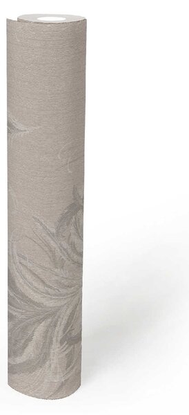 A.S. Création | Vliesová tapeta na stenu Mata Hari 38009-2 | 0,53 x 10,05 m | metalická, šedá