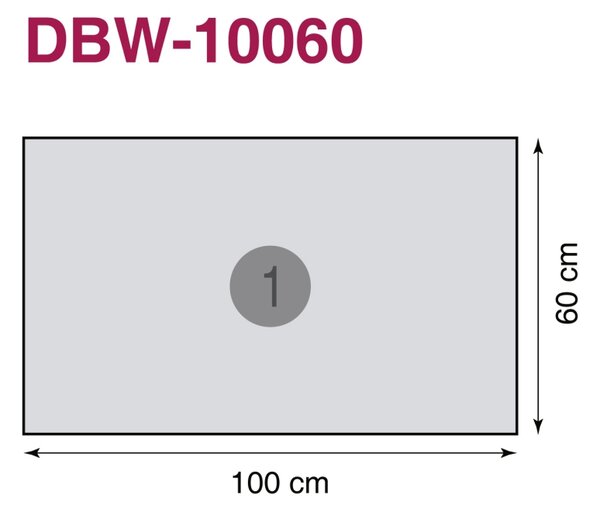 DIMEX | Dibond doska za kuchynskú linku | DBW-10060-132 Červené ruže | 100 x 60 cm