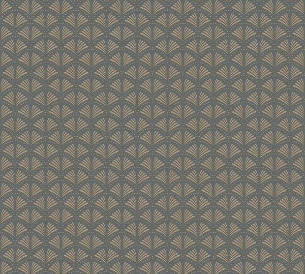 A.S. Création | Vliesová tapeta na stenu Trendwall 2 37957-3 | 0,53 x 10,05 m | zlatá, metalická, šedá