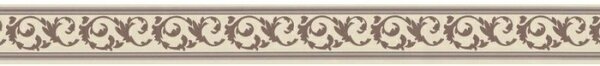 A.S. Création | Samolepiaci bordúra na stenu Only Borders 2591-10 | 5 cm x 5 m | krémová, hnedá