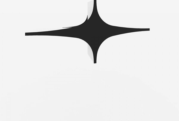 Hanah Home Nástenná polica Susen čierna