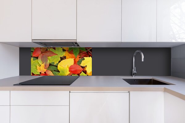 DIMEX | Dibond doska za kuchynskú linku | DBW-08040-027 Listy| 80 x 40 cm