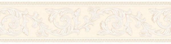 A.S. Création | Samolepiaci bordúra na stenu Only Borders 9062-12 | 13 cm x 5 m | béžová, krémová