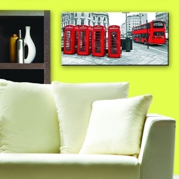 DIMEX | Obraz na skle | Londýn GL-60-010 | 60 x 30 cm