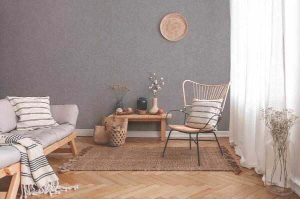 A.S. Création | Vliesová tapeta na stenu New Walls 37395-1 | 0,53 x 10,05 m | šedá