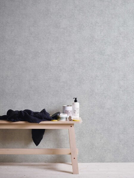 A.S. Création | Vliesová tapeta na stenu Trendwall 2 38089-5 | 0,53 x 10,05 m | metalická, šedá