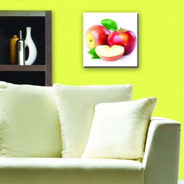 DIMEX | Obraz na skle | Jablko GL-30-022 | 30 x 30 cm