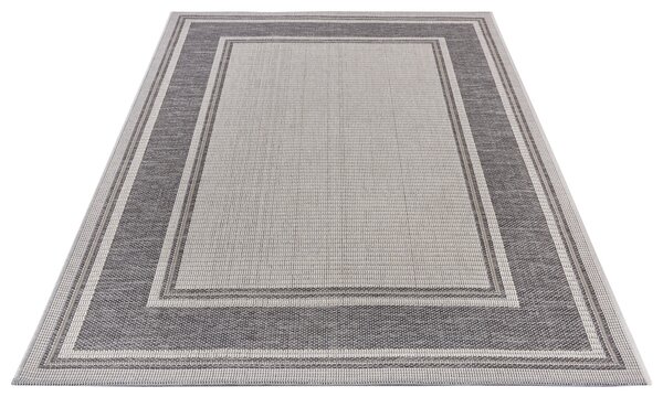 Hanse Home , Kusový koberec Clyde 105910 Cast Beige Grey – na von aj na doma, 63x120, šedá, chodba / predsieň